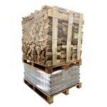 Palette de Mixte Bûches de nuit + Box Bois de chauffage 25cm
